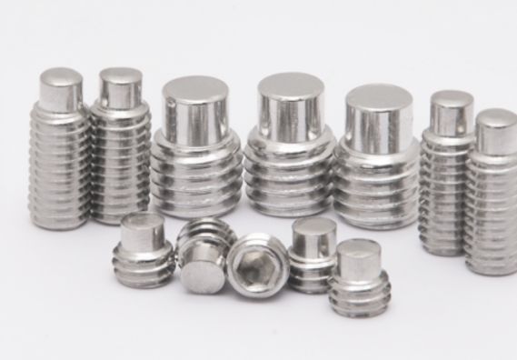 Dog Point Grub Screw - Brass Fastener by  Kishor Industries